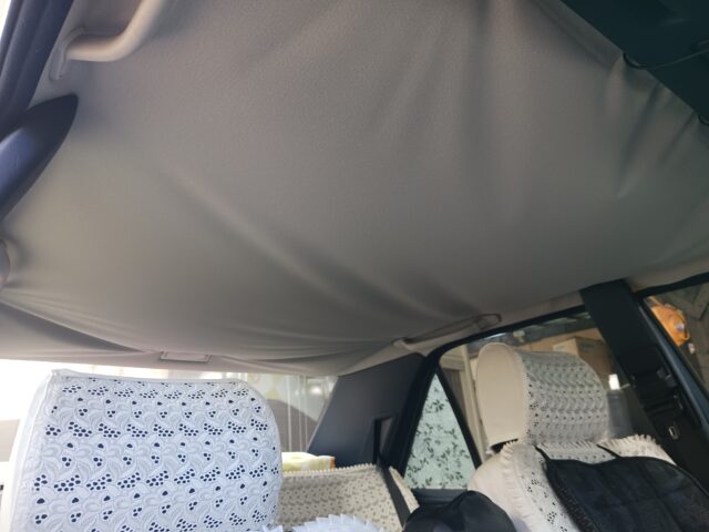 ベンツ天井張替え