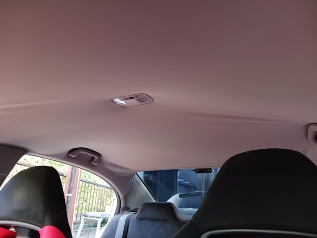 シビック天井張替え