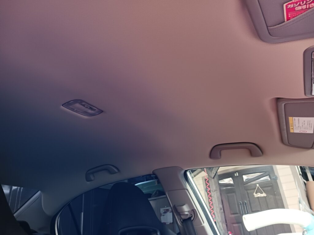 シビック天井張替え