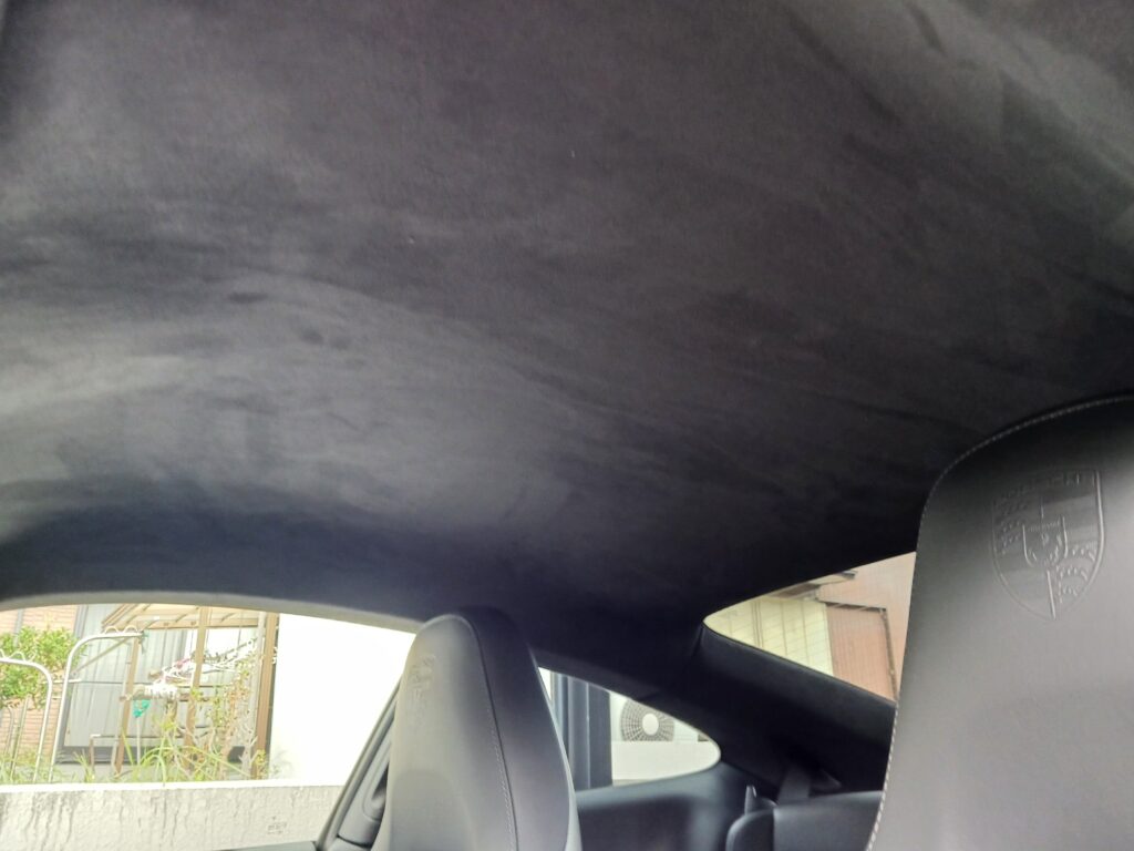 ポルシェ911天井