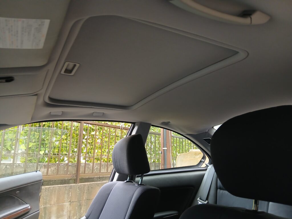 E46天井張り替え